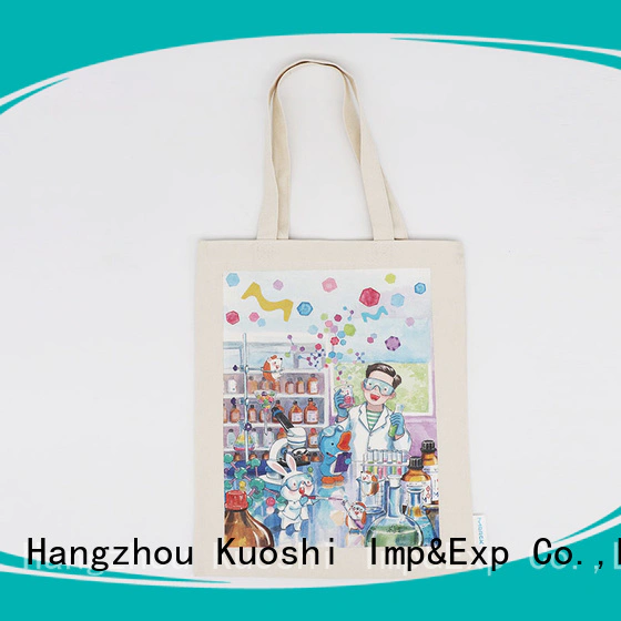 KUOSHI canvas tote bags online for business for school