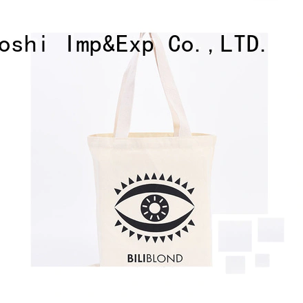 custom cotton fancy bags handle company for events