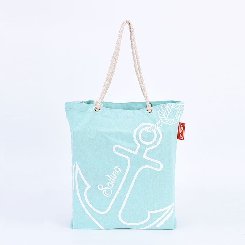 Fashion Cotton Tote Bag With String Handle Wholesale