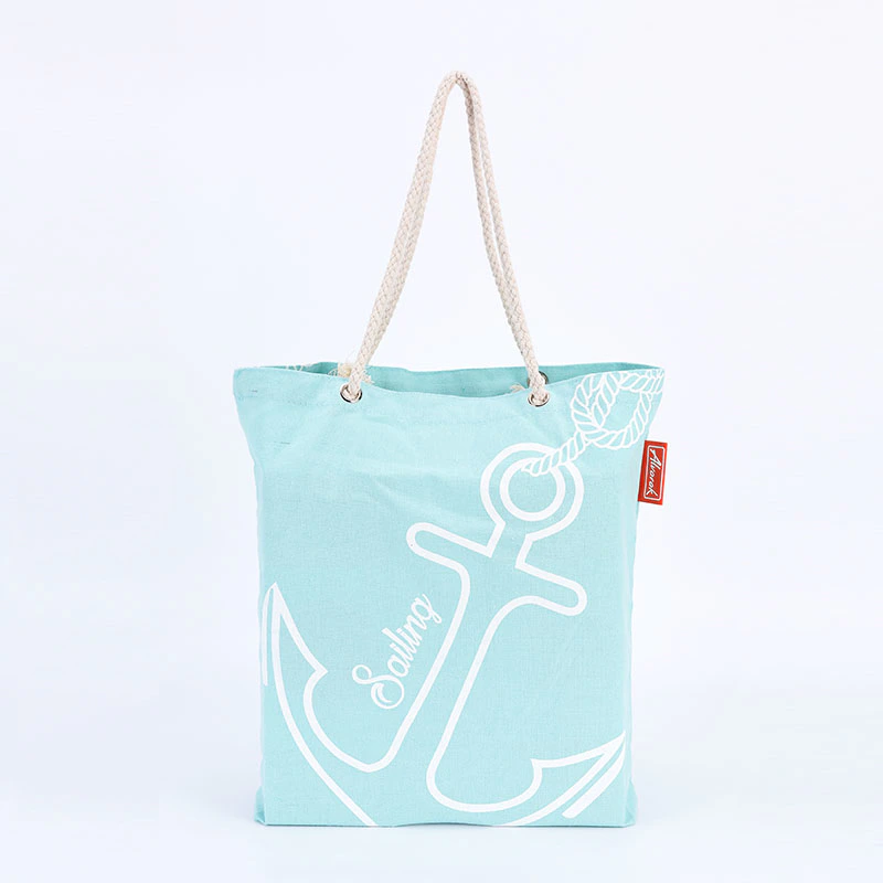 Fashion Cotton Tote Bag With String Handle Wholesale