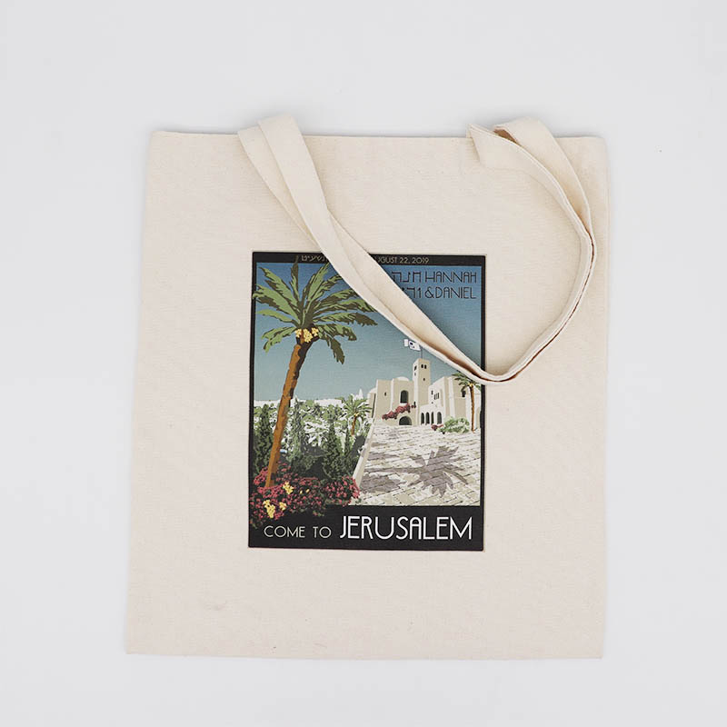 Custom Heavy Canvas Tote Bag with Bottom