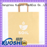 KUOSHI best kraft handle bags wholesale for supermarket