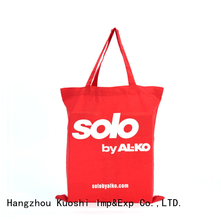 KUOSHI high-quality chic canvas tote bags manufacturers for beach visit