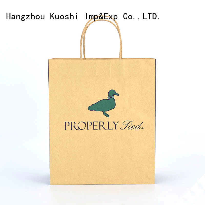 KUOSHI top large kraft paper bags supply for restaurant