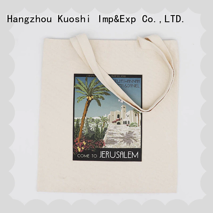 KUOSHI wholesale large canvas bag suppliers for trade shows