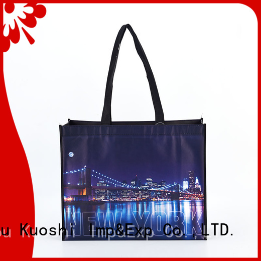 KUOSHI latest non woven bag cost supply for grocery shopping