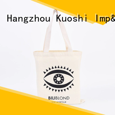 KUOSHI bag small black canvas tote bag supply for park