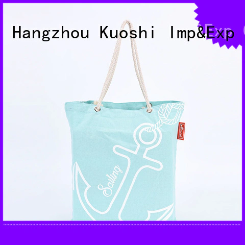 KUOSHI latest cotton fabric bags factory for grocery shopping