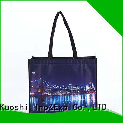 KUOSHI nature non woven bags distributors suppliers for trade shows