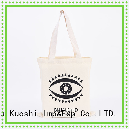 KUOSHI shopping mini cotton tote bags supply for school