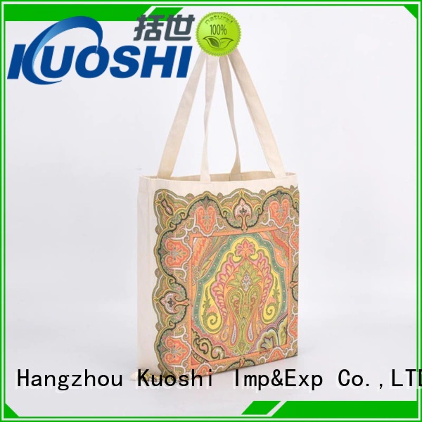 KUOSHI wholesale blank canvas tote supply for events