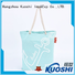KUOSHI heavy canvas printed shopping bags company for office work