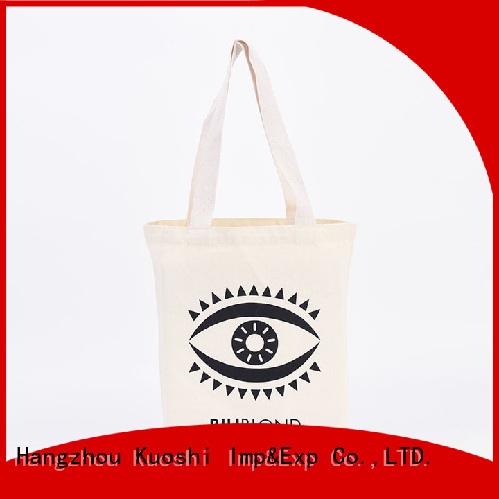 KUOSHI organic cotton sachet bags for school