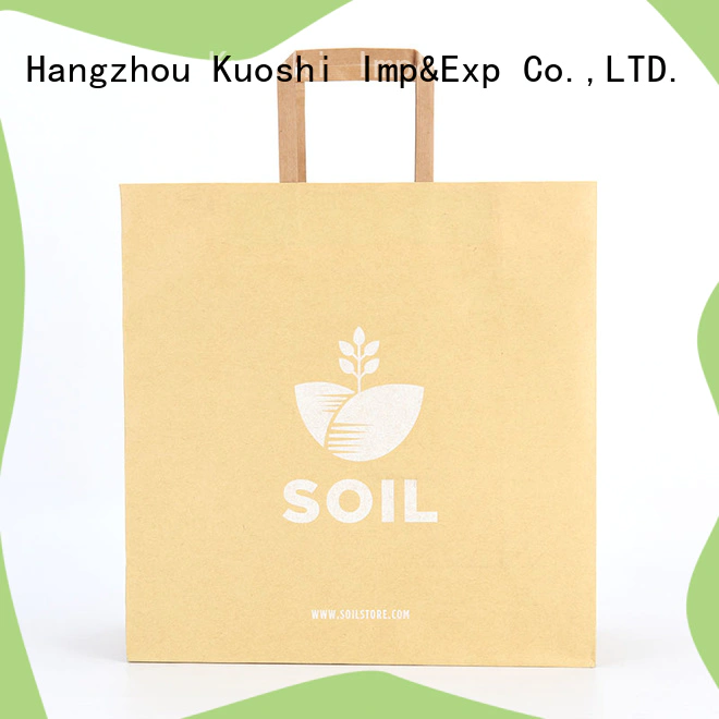 high-quality small plain paper bags quality supply for supermarket