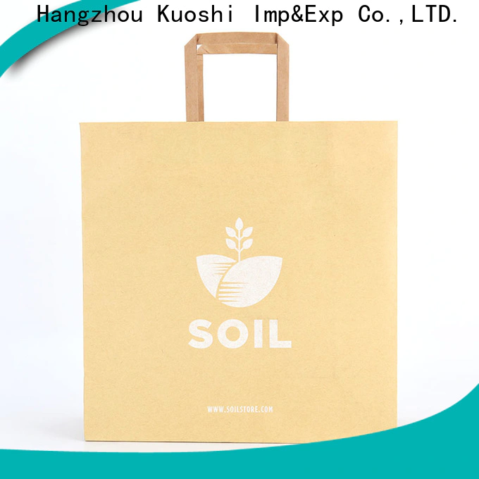 KUOSHI quality sturdy paper bags manufacturers for supermarket
