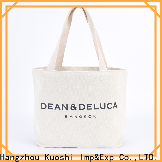 KUOSHI wholesale long canvas bag for business for events