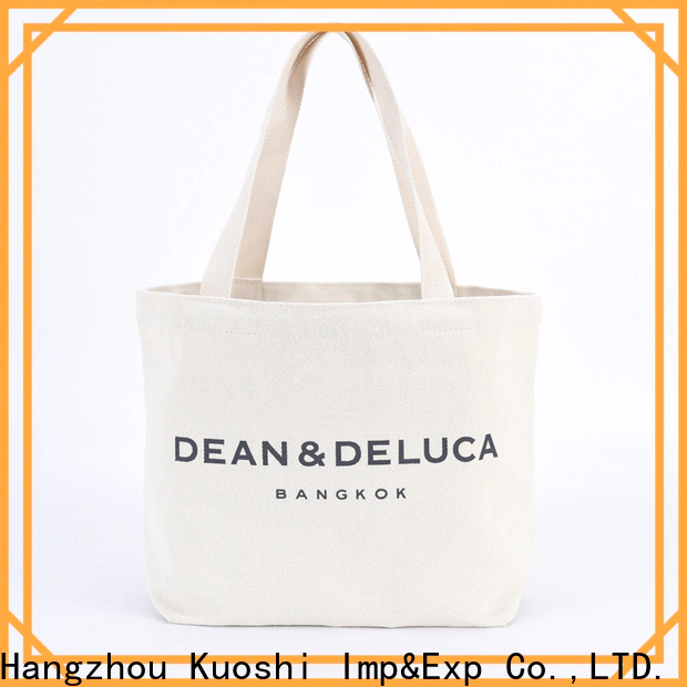 KUOSHI wholesale long canvas bag for business for events
