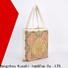 KUOSHI shopping 100 cotton canvas tote bags manufacturers for daily activities