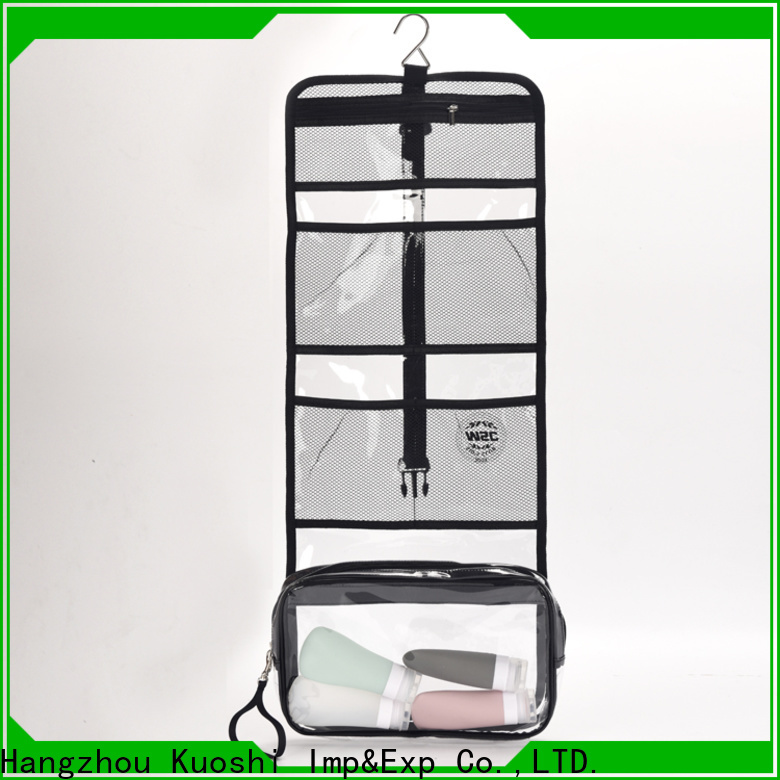 KUOSHI toiletry clear toiletry bag suppliers for home