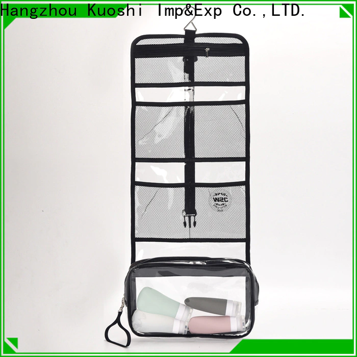 zipper pvc bag clear suppliers for make-up packaging