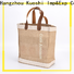 KUOSHI leather hessian shopping bags company for supermarket
