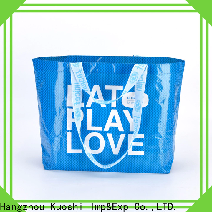 wholesale pp woven laminated bag woven manufacturers for beach visit