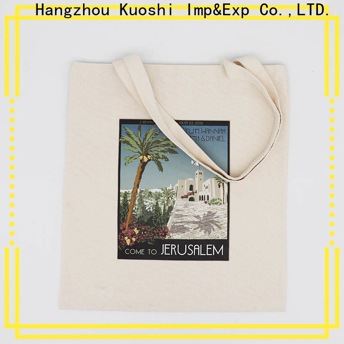 KUOSHI latest plain cotton bags wholesale for business for events