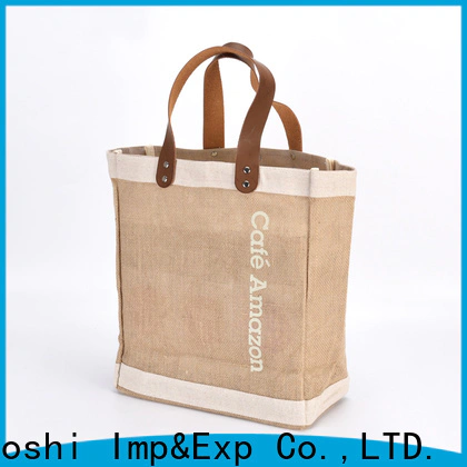KUOSHI shopping jute shopping bags online for food