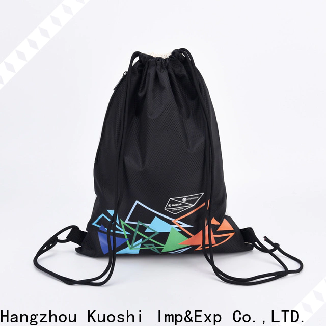 wholesale lime green drawstring bag recycled factory for sport