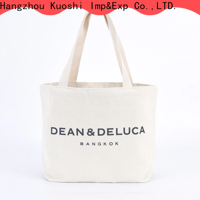 KUOSHI bags buy plain canvas bags for business for grocery shopping