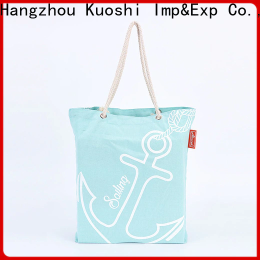 KUOSHI tote custom jute bags company for shopping