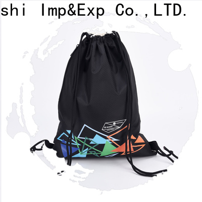 KUOSHI best nylon drawstring backpack no minimum suppliers for school