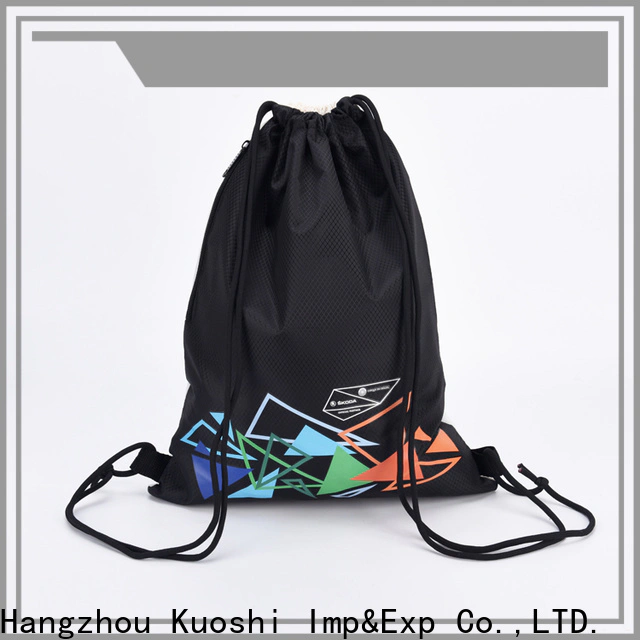 KUOSHI wholesale unique drawstring bags manufacturers for sport
