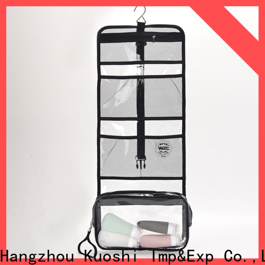 KUOSHI best clear pvc handbag company for cosmetic packaging