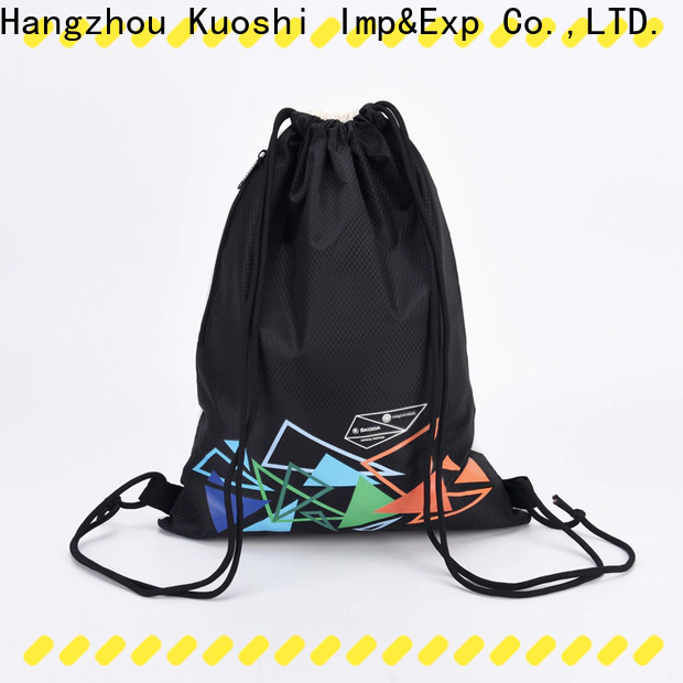 KUOSHI top custom printed drawstring pouch company for sport
