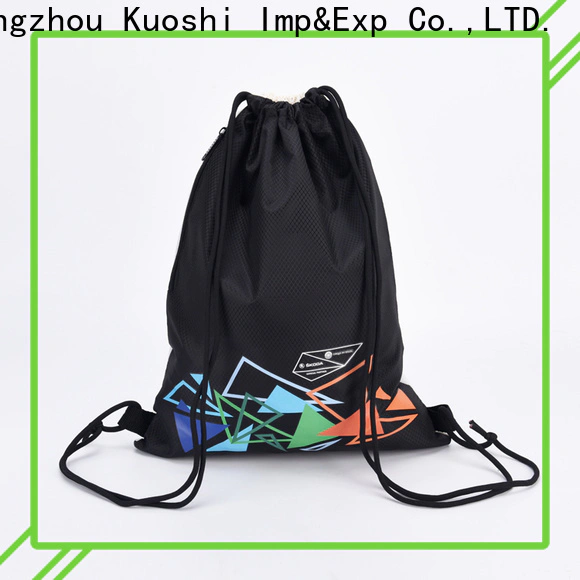 KUOSHI latest drawstring backpack white company for school