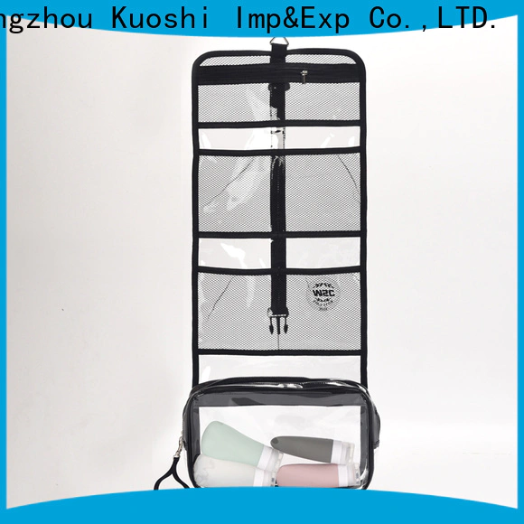 KUOSHI toiletry pvc carry bag manufacturers for travel