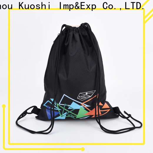 latest large waterproof drawstring bags polyester for business for gym