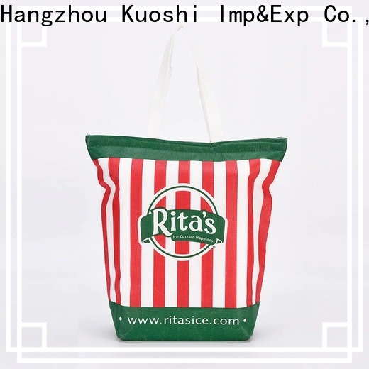 KUOSHI drinking flat cooler bag factory for wine