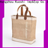 KUOSHI heavy big jute bags suppliers for restaurant