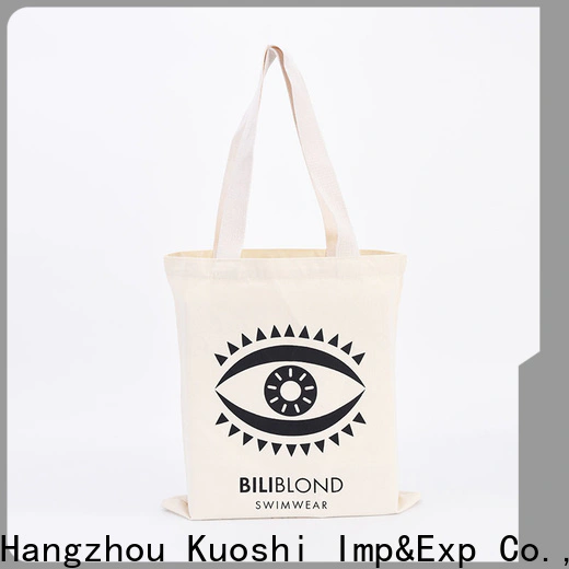KUOSHI organic cotton drawstring gift bags suppliers for shopping