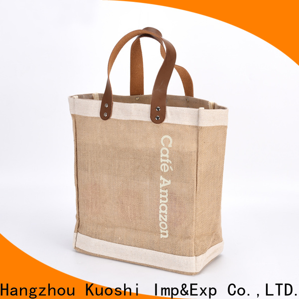 plain hessian jute bags leather supply for food