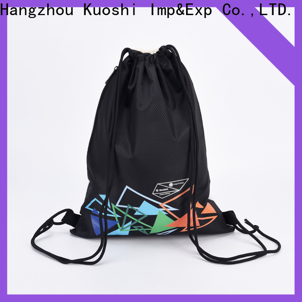 KUOSHI drawstring fabric drawstring bag company for school