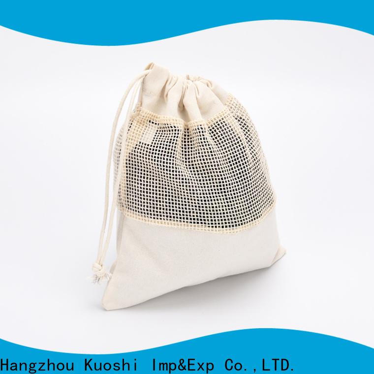 KUOSHI simple mesh net laundry bag company for vegetables