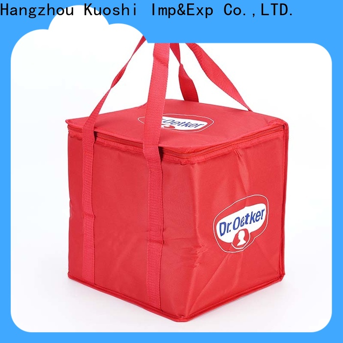 top disposable cooler bags zipper supply for picnic KUOSHI