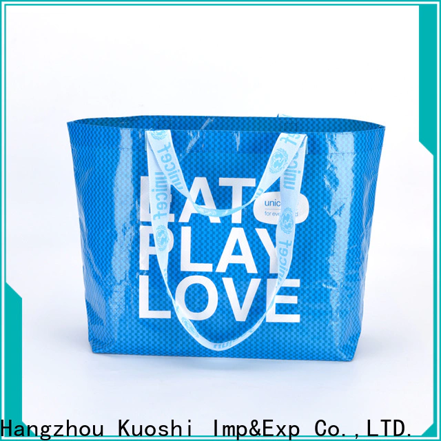 KUOSHI wholesale pp mesh bag suppliers for beach visit
