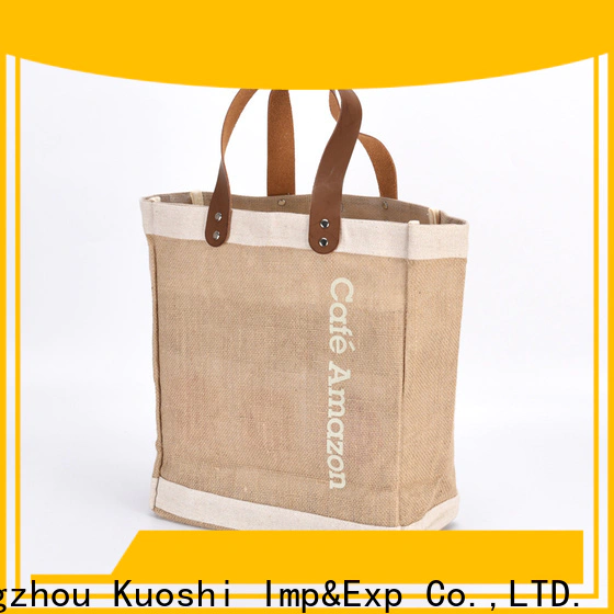 KUOSHI jute jute grow bags supply for shopping