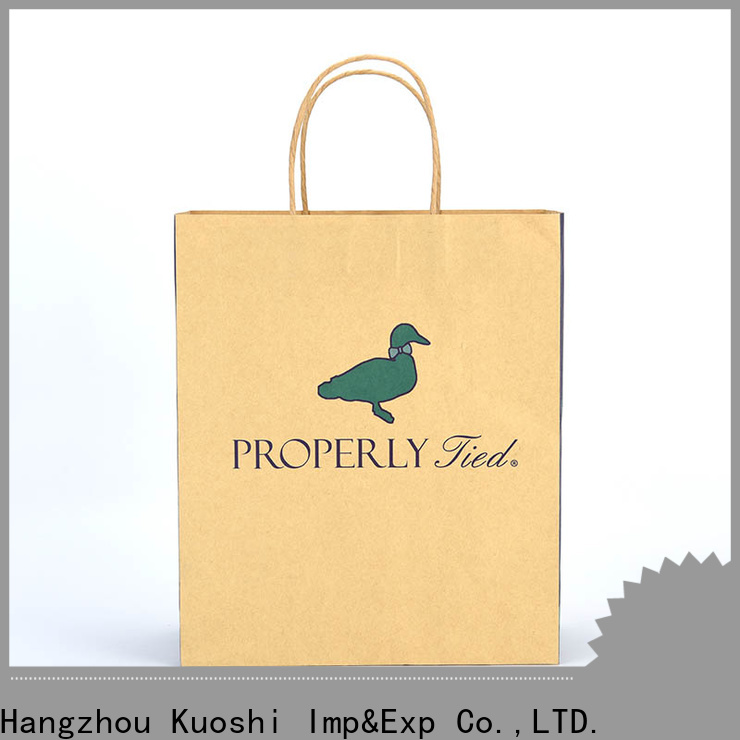 KUOSHI wholesale paper shopping bag suppliers manufacturers for restaurant