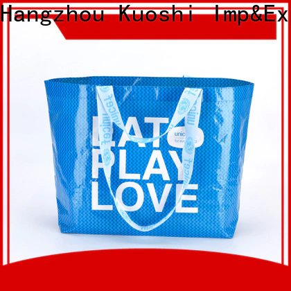 KUOSHI woven pp woven jumbo bags for beach visit