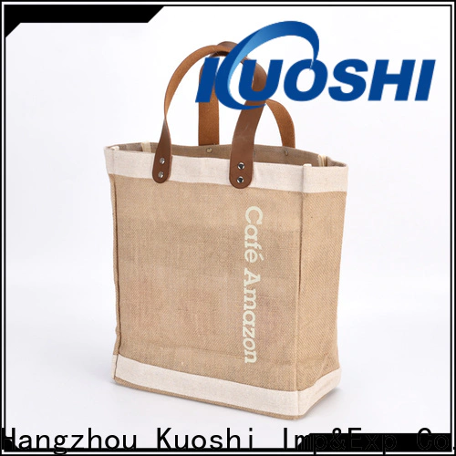 high-quality jute lunch bags online reusable for business for marketing